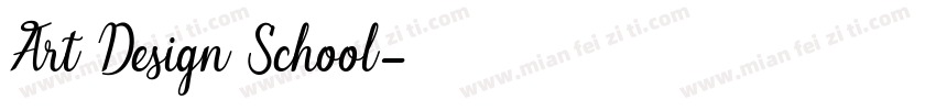 Art Design School字体转换